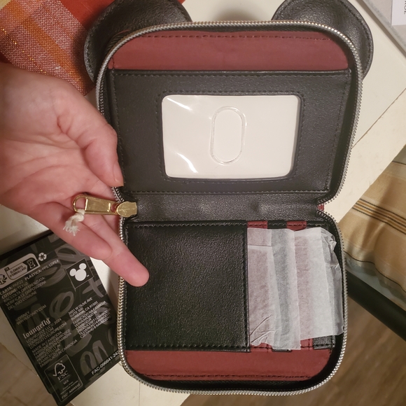 Loungefly Red and Black Disney Wallet - Picture 3 of 4